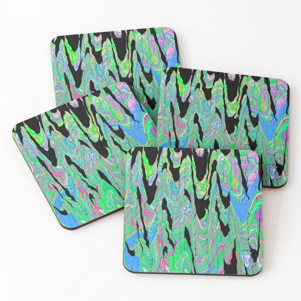 Item preview, I'll Melt With You Trippy Glitch Pattern designed and sold by Punderstandable.