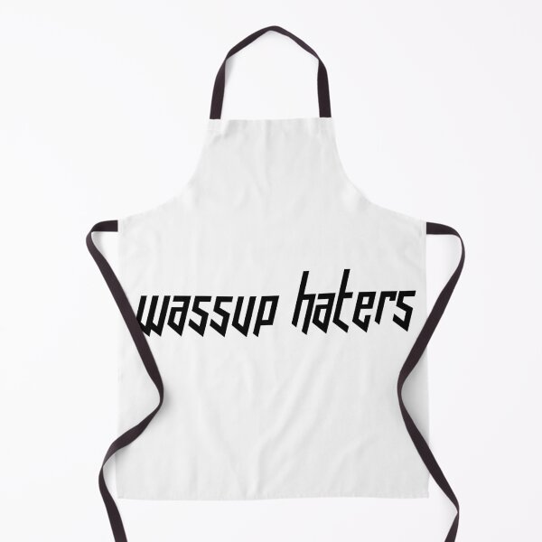 Item preview, Wassup Haters (Funny, Cool & Italic Black Futuristic Font Text) designed and sold by Graograman.