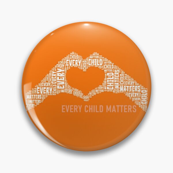 Item preview, Every Child Matters, Indigenous Inclusion Graphic, Support Orange Shirt Day, 100% of proceeds will be donated. designed and sold by High Functioning Fangirl.