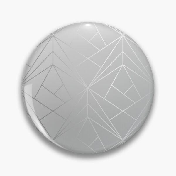 Item preview, Soft Grey Silver Geometric Pattern With White Shimmer designed and sold by Vic Torys ☆.