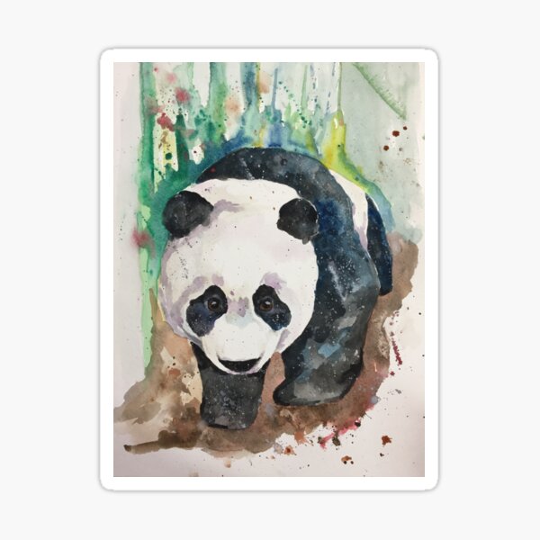 Panda Food - Ailuropoda melanoleuca Sticker