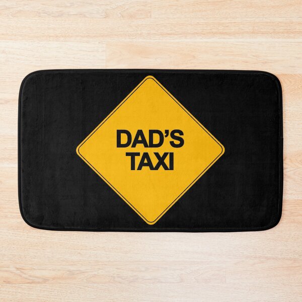 Item preview, Dad’s Taxi | Car Sticker | Warning Sign designed and sold by FriendsList.