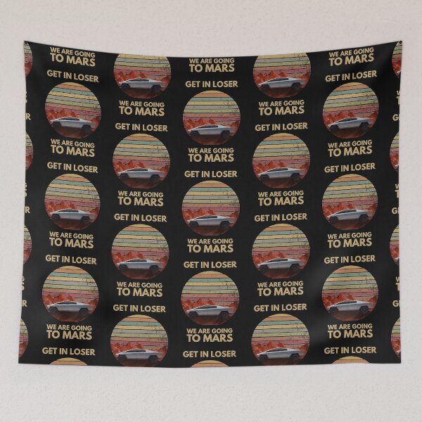 Item preview, Cy ber truck - Going To Mars  designed and sold by AdeleSchilling.