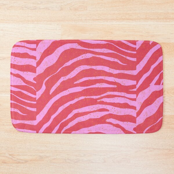 Item preview, Pink striped tiger prints designed and sold by Infinotterns.