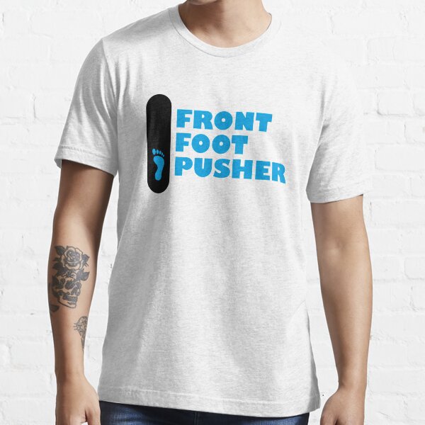 "Skateboard Mongo Front Foot Pusher (regular right footprint)" T