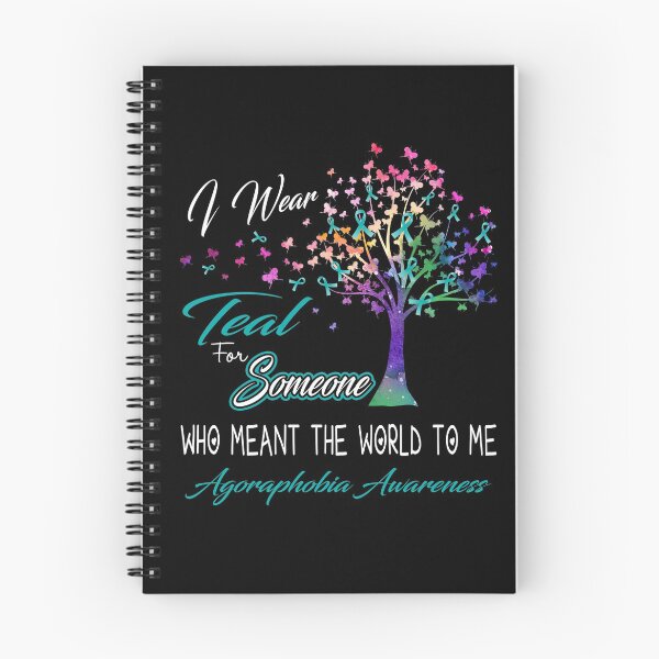 Item preview, I Wear Teal For Someone Agoraphobia Awareness designed and sold by Gillosina.