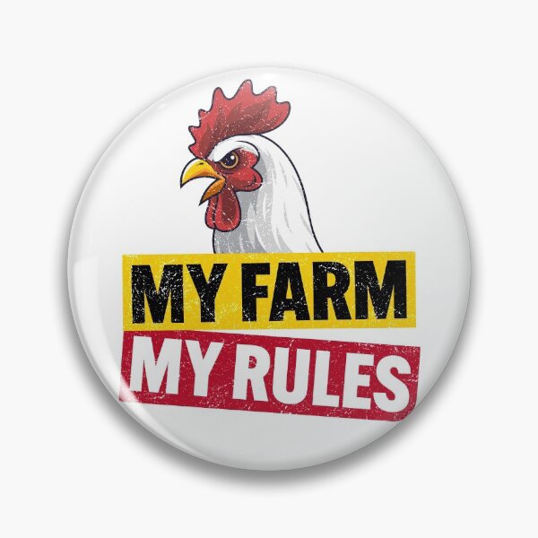 Item preview, My Farm My Rules designed and sold by infleims.