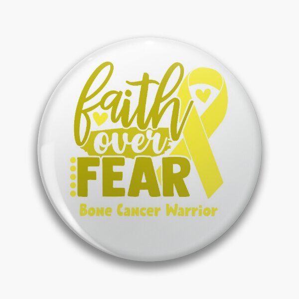 Item preview, Faith Over Fear Bone Cancer Warrior designed and sold by largellie.