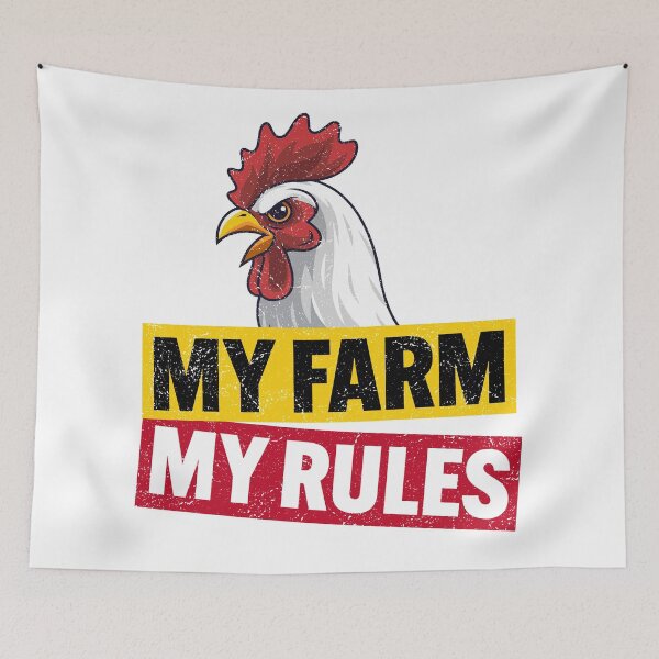 Item preview, My Farm My Rules designed and sold by infleims.