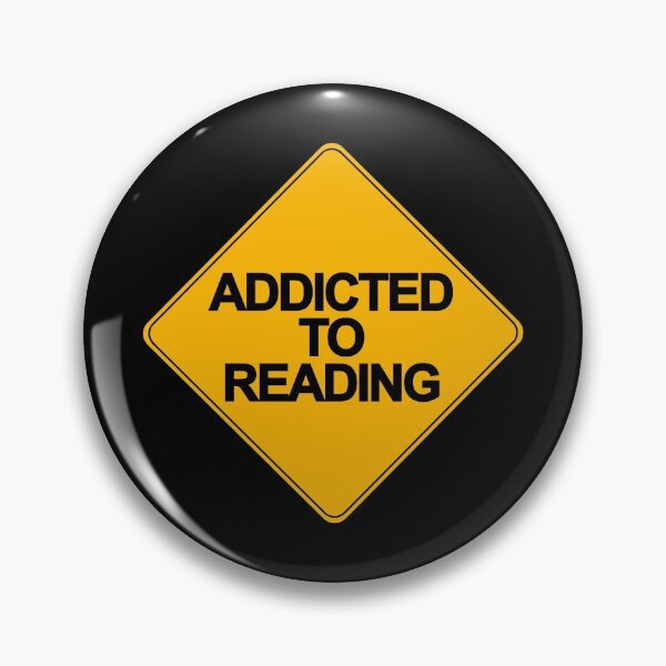 Item preview, Addicted To Reading | Car Sticker | Warning Sign designed and sold by FriendsList.