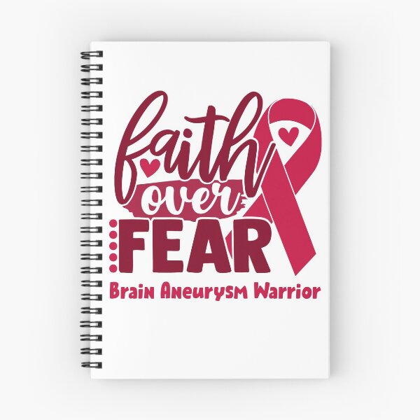 Item preview, Faith Over Fear Brain Aneurysm Warrior designed and sold by largellie.