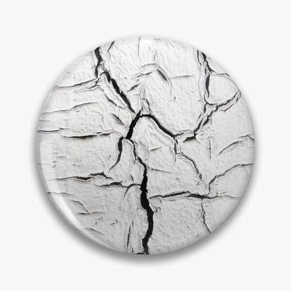 Item preview, thick cracked white paint designed and sold by Stephen Orsillo.