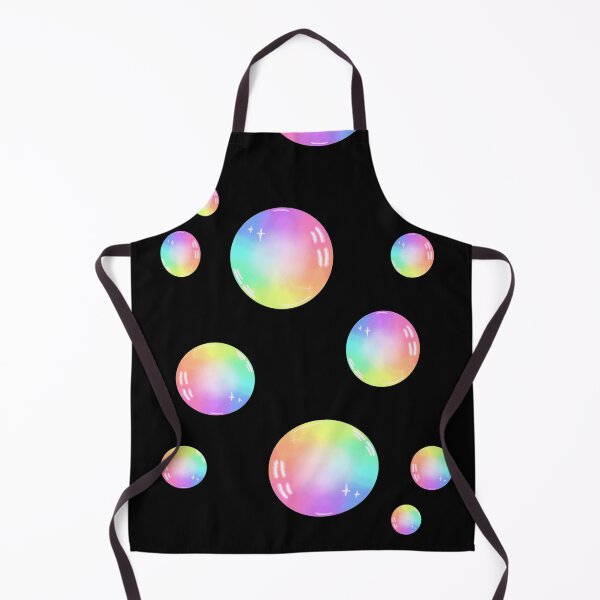 Item preview, Bubbles rainbow & BLACK | Rainbow bubbles BLACK background designed and sold by angieleeart.