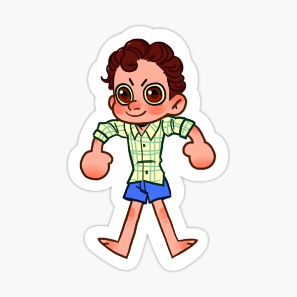 Luca Human Sticker for Sale by TrashNebula04