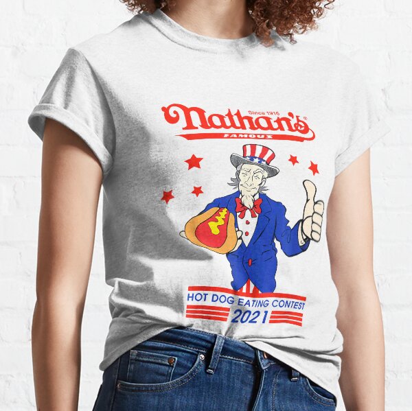 Nathans-Hot-Dog-Eating-Contest-2021-Joey-Chestnut Classic T-Shirt