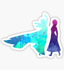 Sisters Inspired Silhouette Sticker