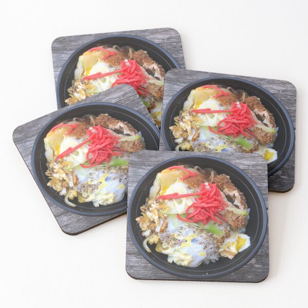 Item preview, Japanese Katsudon Pork Cutlet Egg on Rice Bowl designed and sold by HppyStrngHelthy.