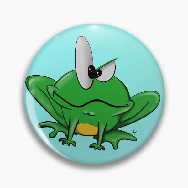 Item preview, Funky Cartoon Frog designed and sold by Dezzro.