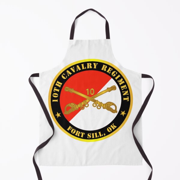 Item preview, Army - 10th Cavalry Regiment - Fort Sill, OK w Cav Branch designed and sold by Military Insignia Products.