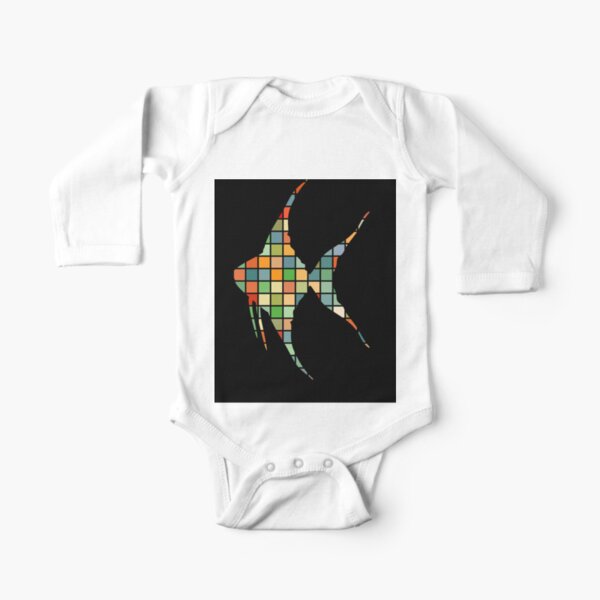 One Piece Yellow Blue Red Green Red Yellow Orange White Blue Green Colors Long Sleeve Baby One-Piece