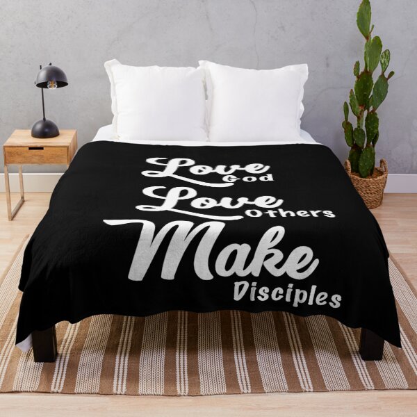 Item preview, Love God, Love Others, and Make Disciples designed and sold by ZimbomDesigner.