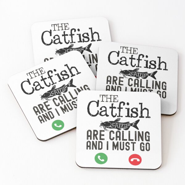 Item preview, Copy of catfish are calling Funny catfishing quotes - gift for special catfish fisherman - Catfish amateurs  designed and sold by QUEEN-WIVER.