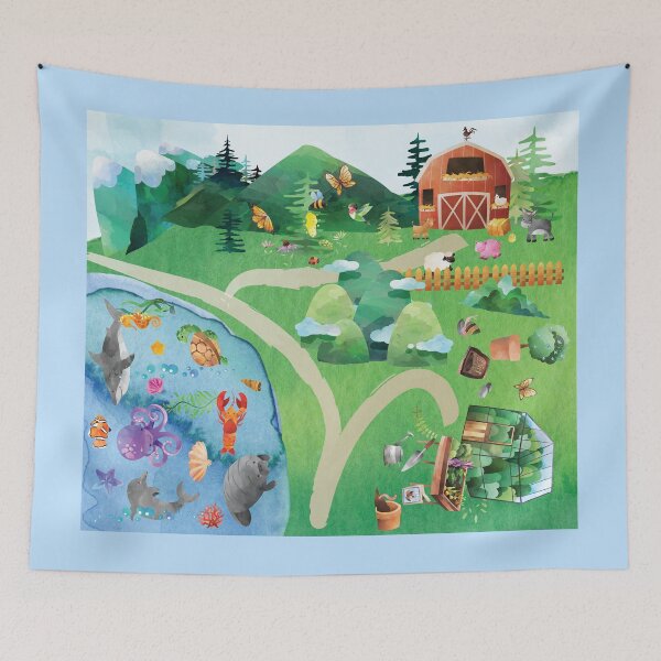 Item preview, Seek & Find Playmat designed and sold by Moore Art.