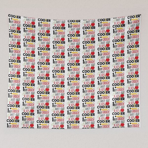 Item preview, First Grade Just Got A Lot Cool, Back To School designed and sold by HoangTK.
