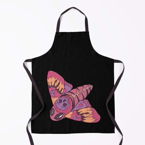 Item preview, pink skull goth moth designed and sold by HGothMoths.