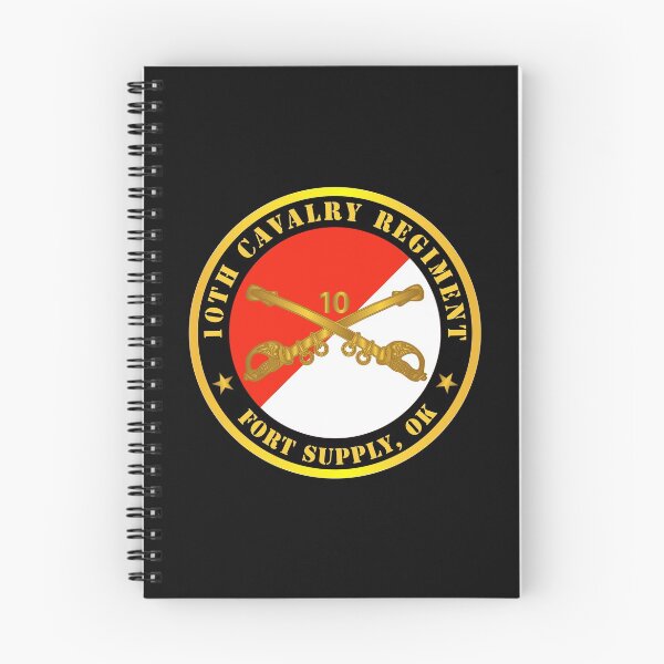 Item preview, Army - 10th Cavalry Regiment - Fort Supply, OK w Cav Branch designed and sold by Military Insignia Products.