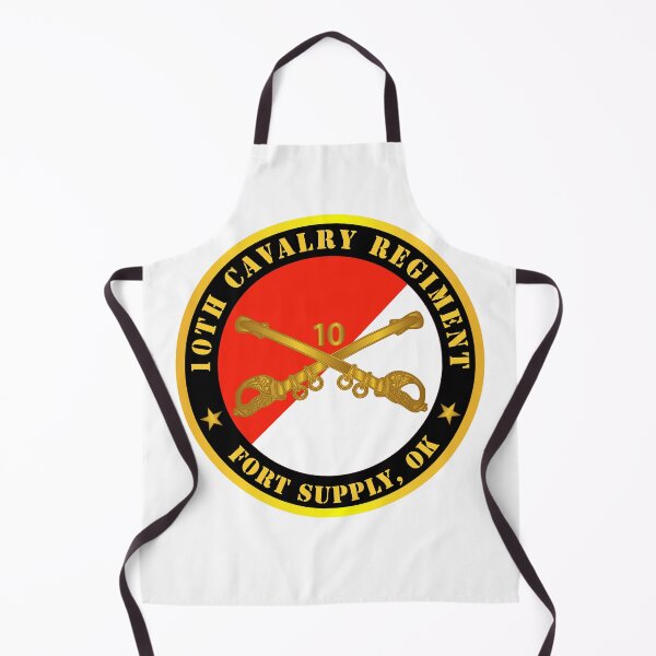 Item preview, Army - 10th Cavalry Regiment - Fort Supply, OK w Cav Branch designed and sold by Military Insignia Products.