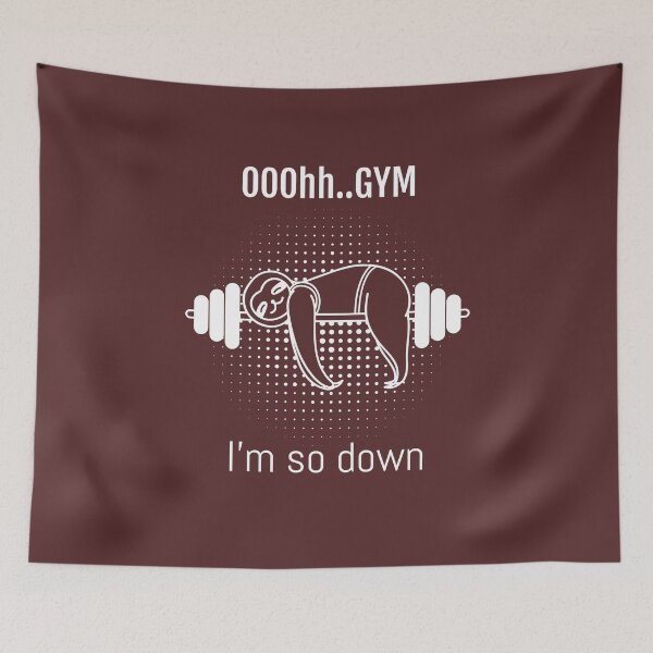 Item preview, Gym Cat designed and sold by WorkoutatHome.