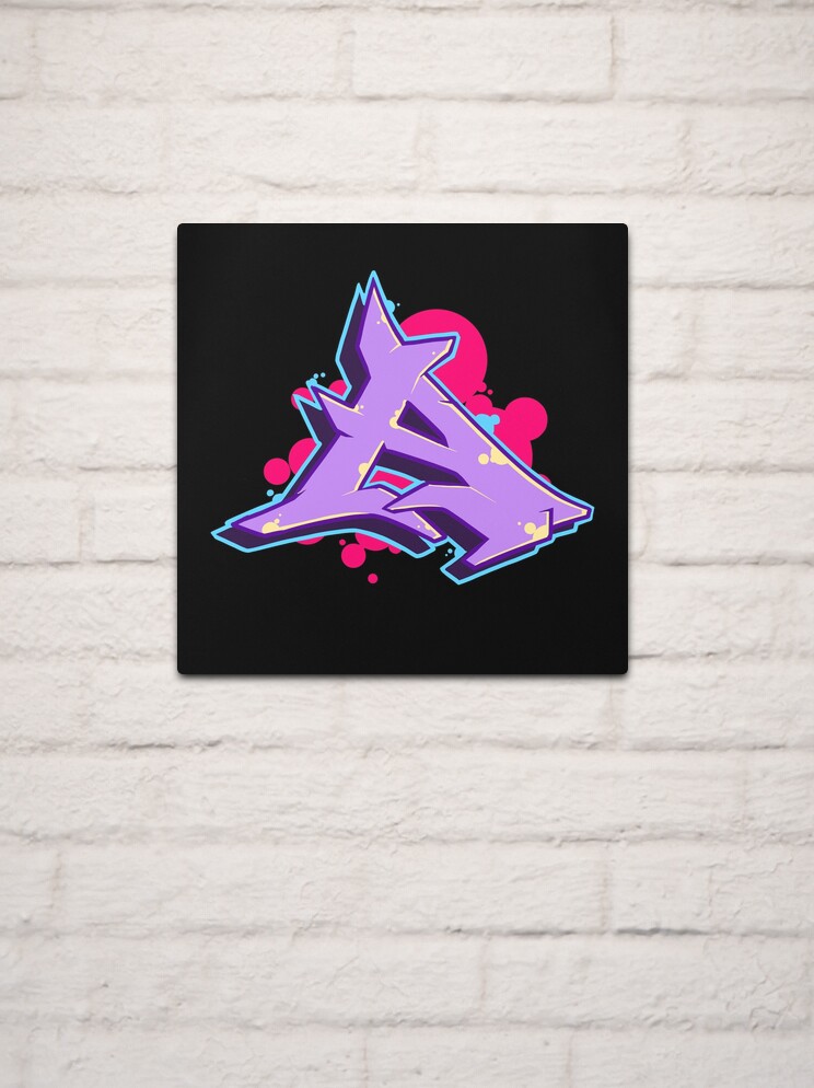 Letter N - Graffiti Street Art Style  Canvas Print for Sale by