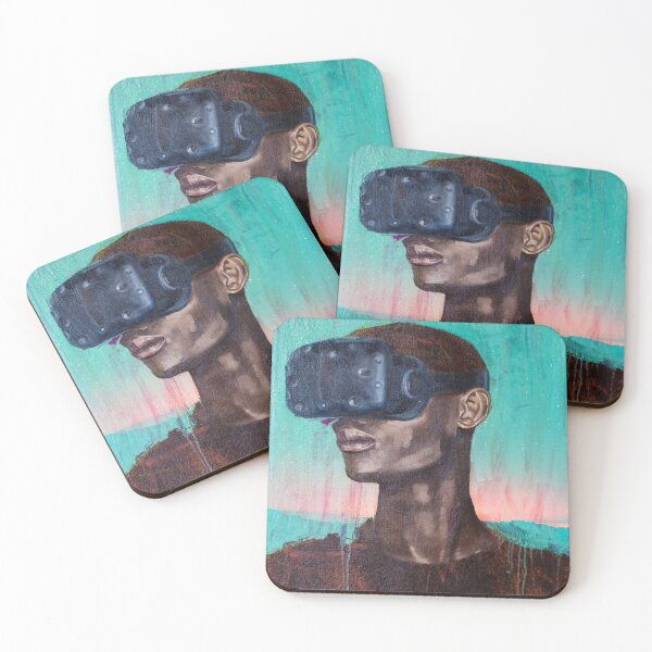 Item preview, VR | Portrait of VR Headset | Planet Edition designed and sold by Jacob la Cour.