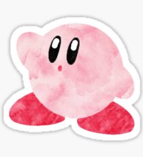 Watercolour Kirby! Sticker