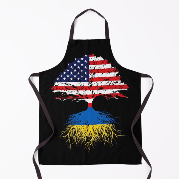 Item preview, Ukrainian Roots American Grown Ukraine USA America Flags  Art Design Gift Men Women Kids US Naturalization Ceremony designed and sold by maindeals.