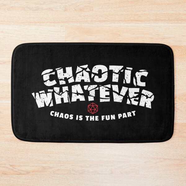 Item preview, Chaotic Whatever DnD Alignment designed and sold by DnlDesigns.