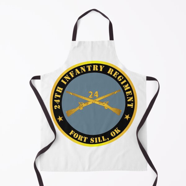 Item preview, Army - 24th Infantry Regiment - Fort Sill, OK w Inf Branch designed and sold by Military Insignia Products.