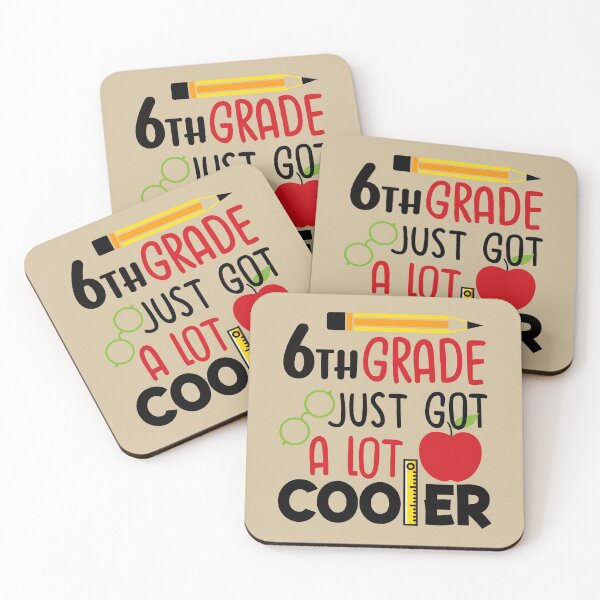 Item preview, Sixth Grade Just Got A Lot Cool, Back To School designed and sold by HoangTK.