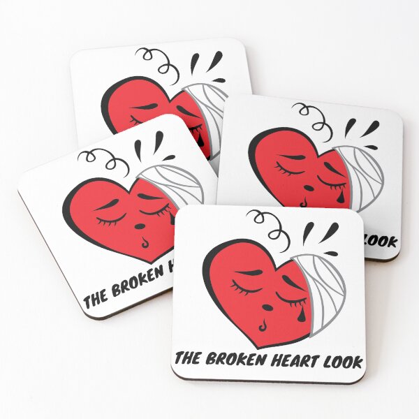 Item preview, The broken heart look designed and sold by JuviaCreates.