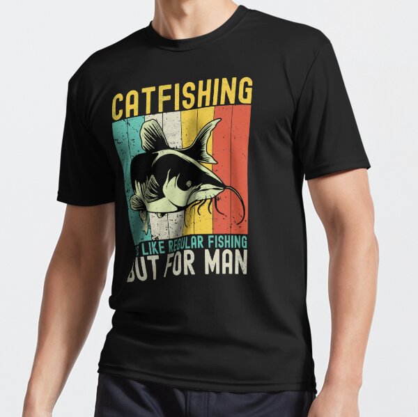 Buy Retro Catfish Shirt Catfish Fishing Shirt Catfishing Shirt Fisherman  Shirt Fishermen Gifts Fishing Lover Gifts Gift Idea for Men Online in India  