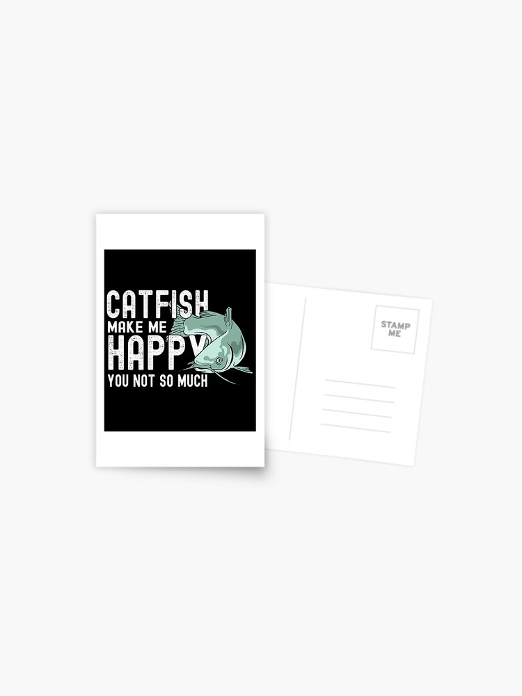 Mens Vintage funny catfish quotes- gift for special catfish fisherman- Catfish amateurs  Poster for Sale by QUEEN-WIVER