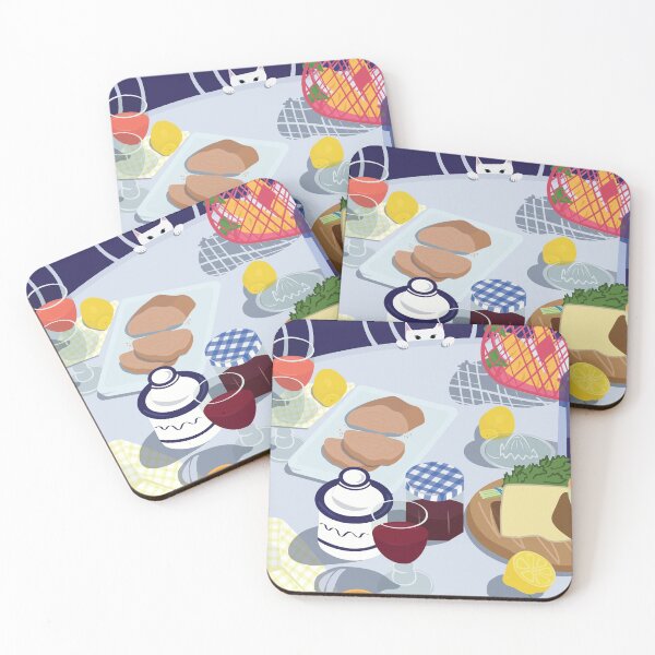 Item preview, Breakfast + kitty designed and sold by Nada Anis.