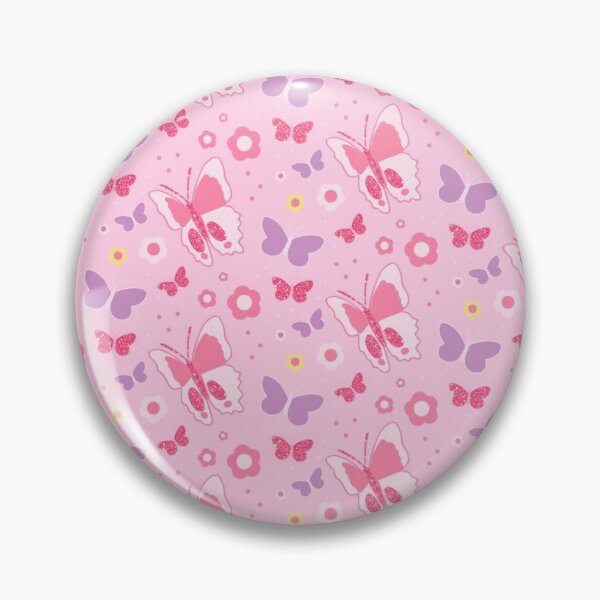 Item preview, Pink seamless  butterfly  designed and sold by CyrelleLana.