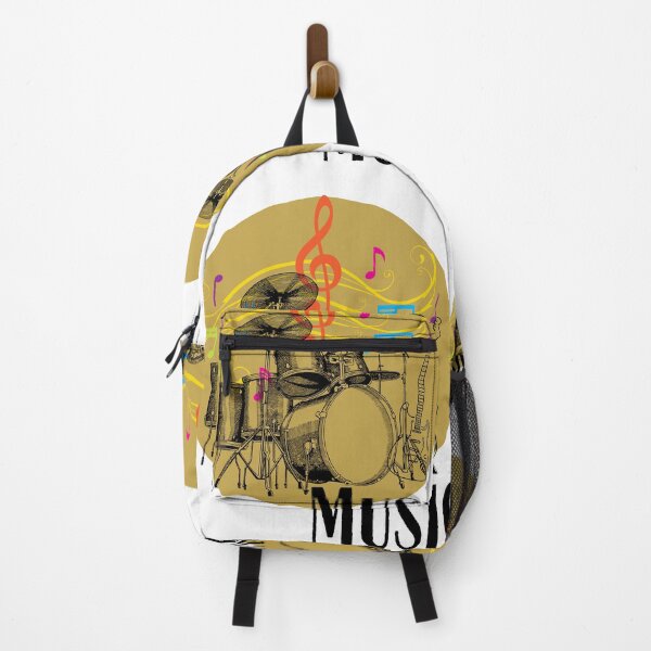 Item preview, Music Is My Happy Place Music Lover Design designed and sold by IslandDrip.