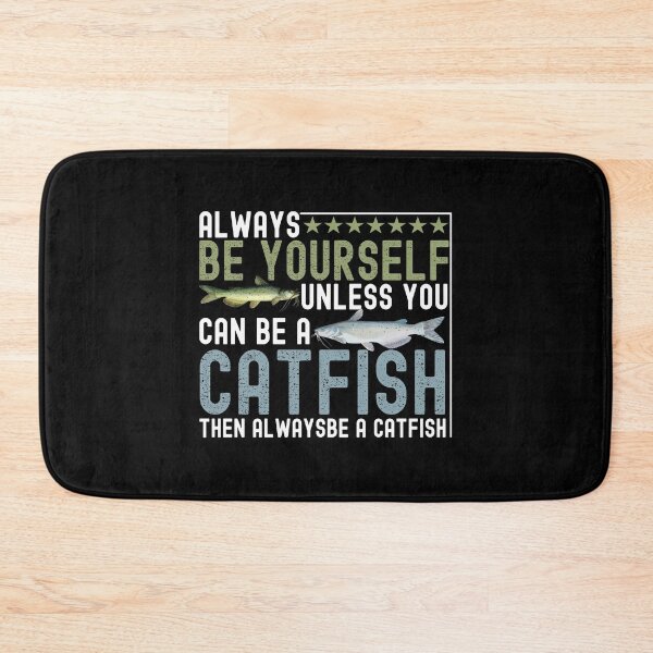 Item preview, Mens Vintage funny fishing quotes- gift for special catfish fisherman-Catfish amateurs  designed and sold by QUEEN-WIVER.