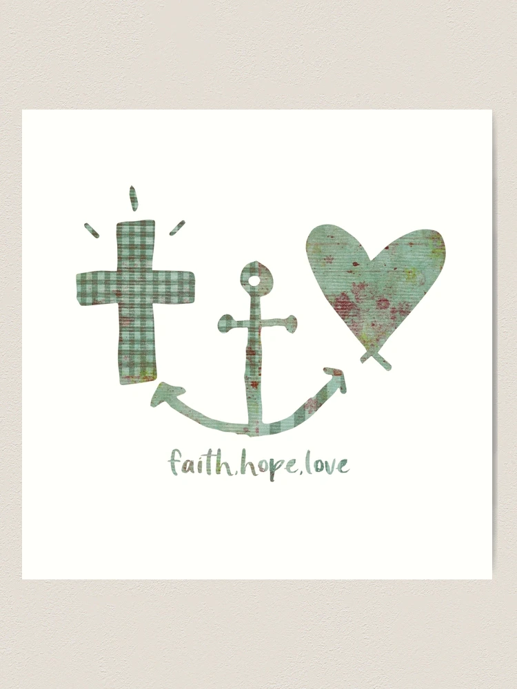 Anchor Faith Hope Love Symbol