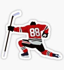 Patrick Kane Celebration Art Sticker