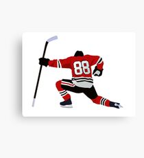 Patrick Kane Celebration Art Canvas Print