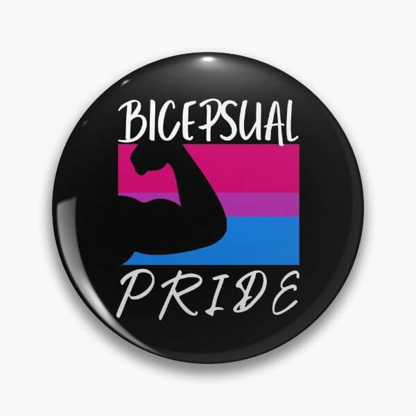 Item preview, Bicepsual. Bisexual Pride designed and sold by Subtle Pride Shop.